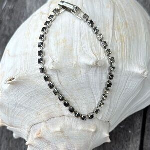 Silver rhinestone Bracelet